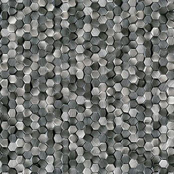 Gravity aluminium KAA.66.61 3D hexa | mozaïek