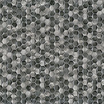 Gravity aluminium KAA.66.66 hexagon | mozaïek
